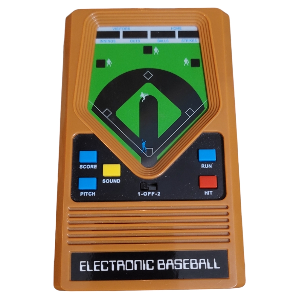 Electronic Baseball Handheld Game - Orange